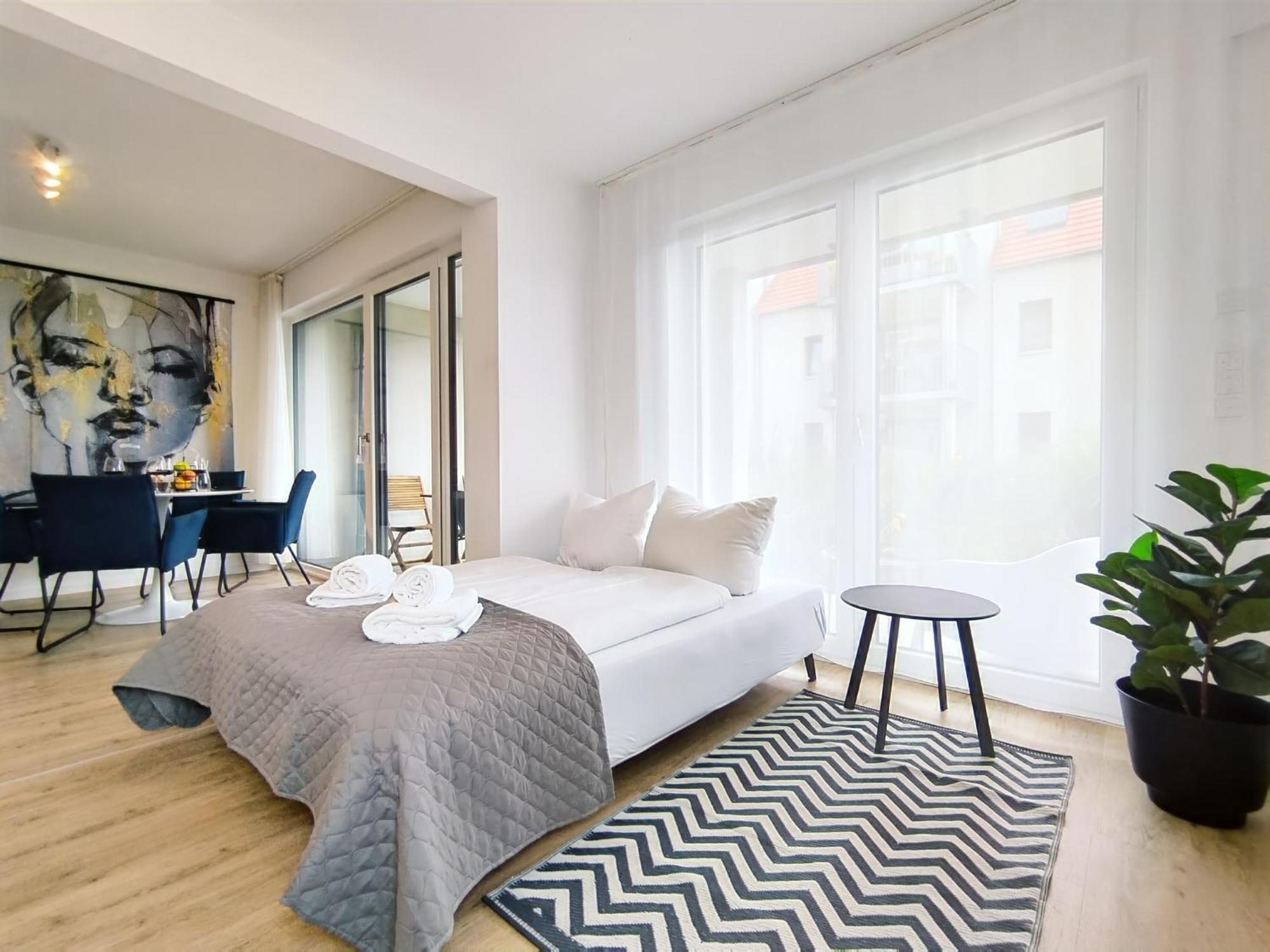 Bright Apartment Fuer Bis Zu 5 Erlangen Buitenkant foto